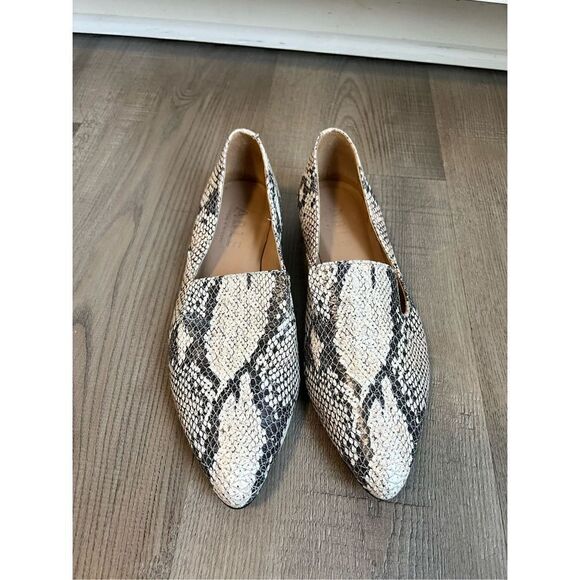 Able Local + Global Women’s Size 6.5 Lizbeth Snake Print Loafers - Picture 5 of 12